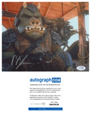 PAUL SPRINGER Signed STAR WARS Autograph 8x10 Photo Return of The Jedi ACOA COA