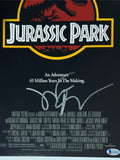 Jeff Goldblum Signed JURASSIC PARK 11x17 Movie Poster Photo Autograph BAS COA