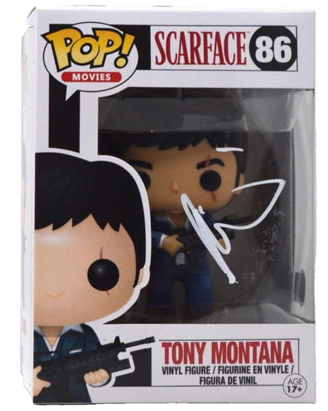 Al Pacino Signed Funko Pop Scarface Tony Montana 86 Autograph Beckett COA