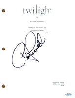 Peter Facinelli Signed Autograph Twilight Movie Script Screenplay ACOA COA