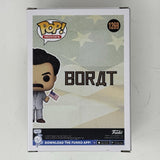 Sacha Baron Cohen Signed Borat Funko Pop #1269 Autograph Figure Beckett COA