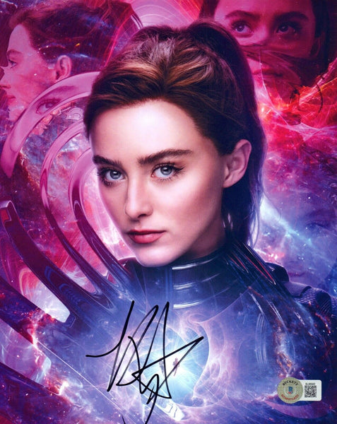 Kathryn Newton Signed 8x10 Photo Ant-Man and the Wasp: Quantumania Autograph BAS