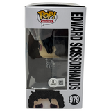 Johnny Depp Signed Autograph Edward Scissorhands Funko Pop #979 Beckett COA
