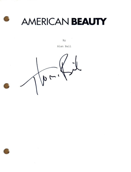 Thora Birch American Beauty Signed Autograph Movie Script Full Screenplay COA