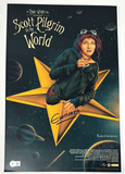 Edgar Wright Signed Autograph Scott Pilgrim vs. the World 12x18 Movie Poster BAS