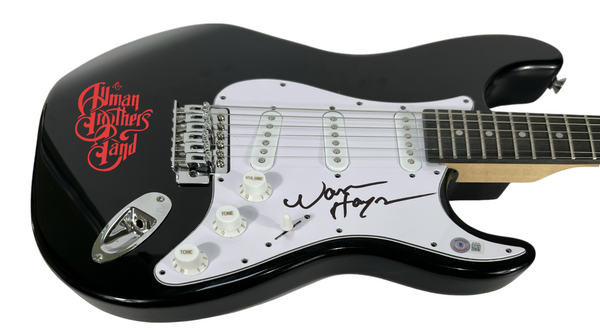 Warren Haynes Signed Autograph Electric Guitar Allman Brothers Band Beckett COA