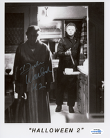 Dick Warlock Signed HALLOWEEN 2 Autograph 8x10 Photo Michael Myers Horror ACOA