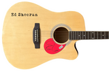 Ed Sheeran Signed Autograph Full Size Acoustic Guitar = + X Singer Beckett COA