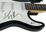 Lindsey Buckingham FLEETWOOD MAC Signed Autograph Electric Guitar Beckett COA