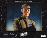 KENNETH KEN COLLEY Signed STAR WARS Autograph 8x10 Photo ADMIRAL PIETT ACOA COA