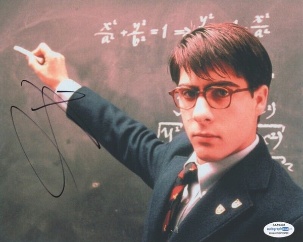 Jason Schwartzman Signed Autograph 8x10 Photo RUSHMORE Wes Anderson ACOA COA