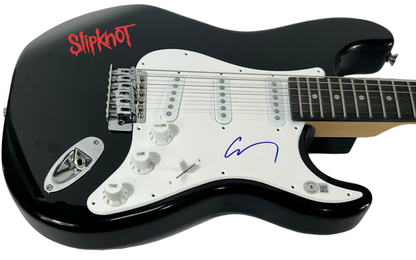 Corey Taylor SLIPKNOT Signed Autograph Electric Guitar Full Size Beckett Witness