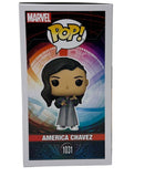 Xochitl Gomez Signed Doctor Strange America Chavez Funko Pop Marvel Beckett COA