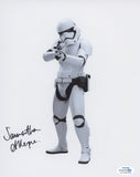 SAMANTHA ALLEYNE Signed STAR WARS Autograph 8x10 Photo Force Awakens  ACOA COA