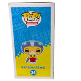 Seth MacFarlane FAMILY GUYSigned Ray Gun Stewie Funko Pop  Autograph Beckett COA
