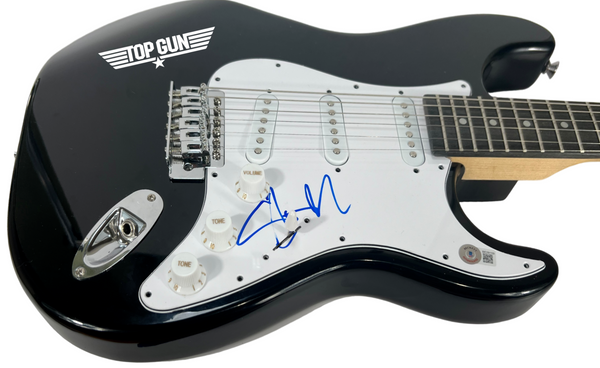 Steve Stevens Signed Autograph Electric Guitar TOP GUN ANTHEM Guitarist BAS COA