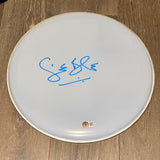 Ginger Baker Signed Autograph Drumhead 14” Cream Blind Faith Drummer BAS COA