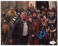 VICTOR MCGUIRE Signed STAR WARS Autograph 8x10 Photo The Force Awakens ACOA COA