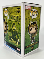 Matt Damon Signed Funko Pop Loki Agent of Asgard Thor Avengers Autograph BAS COA
