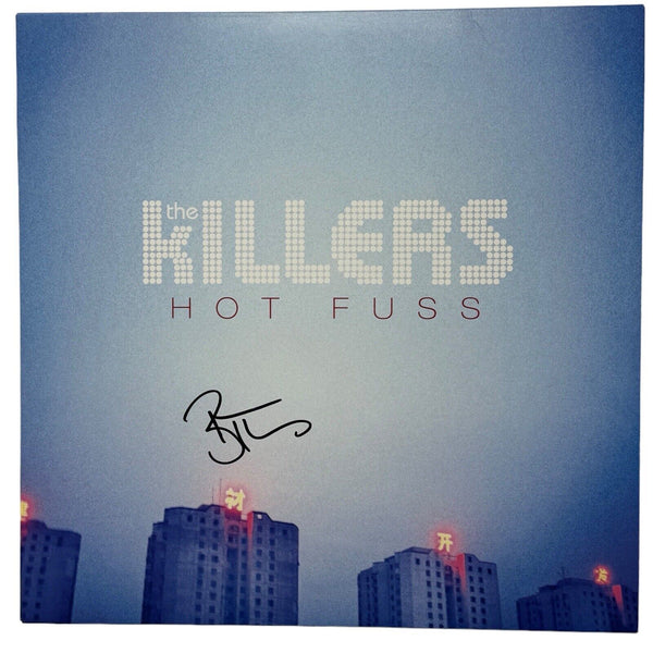 Brandon Flowers The Killers Signed Hot Fuss Vinyl Record Album LP ACOA COA