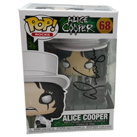 Alice Cooper Signed Autograph Funko Pop Rocks Figure #68 Beckett COA