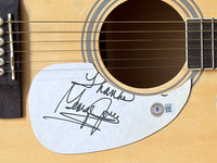 George Jones Signed Autograph Full Size Acoustic Guitar Country Beckett COA