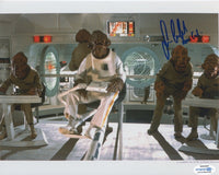 SEAN CRAWFORD Signed STAR WARS Autograph 8x10 Photo Mon Calamari Officer ACOA