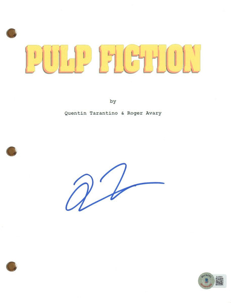 Quentin Tarantino Signed Pulp Fiction Movie Script Screenplay Autograph BAS COA