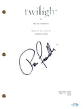 Peter Facinelli Signed Autograph Twilight Movie Script Screenplay ACOA COA