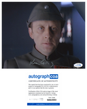 KENNETH KEN COLLEY Signed STAR WARS Autograph 8x10 Photo ADMIRAL PIETT ACOA COA