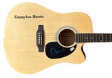 Emmylou Harris Signed Autograph Full Size Acoustic Guitar Beckett COA