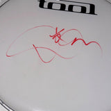 Danny Carey TOOL Signed Autograph 12" Drumhead Band Drummer Beckett COA