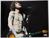 John Frusciante Signed Autograph 11x14 Photo RED HOT CHILI PEPPERS Beckett COA