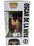 Oscar De La Hoya Signed Funko Pop Boxing #02 Golden Boy Autograph Beckett COA