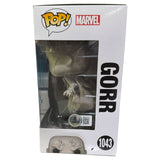 Christian Bale Signed Gorr Funko Pop! Thor Marvel Autograph #1043 Beckett COA