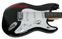 Steve Harris Iron MaidenSigned Autograph Electric Guitar Beckett COA