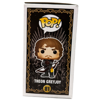 Alfie Allen Signed Theon Greyjoy Game of Thrones Funko Pop #81 Autograph Beckett