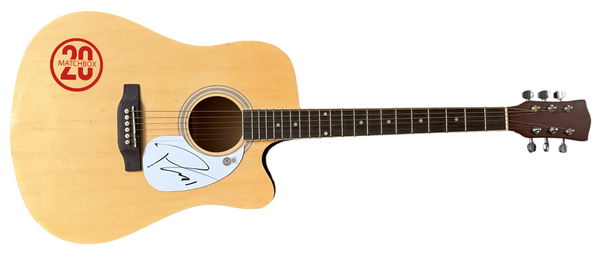 Rob Thomas Signed MATCHBOX TWENTY Full Size Acoustic Guitar Autograph BAS COA