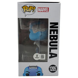 Karen Gillan Signed Nebula Funko Pop Guardians of The Galaxy Autograph BAS COA