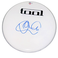 Danny Carey TOOL Signed Autograph 12" Drumhead Band Drummer Beckett COA