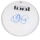 Danny Carey TOOL Signed Autograph 12" Drumhead Band Drummer Beckett COA