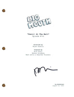 Fred Armisen BIG MOUTH Signed Autograph Episode Script "Panic! At The Mall" COA