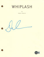 DAMIEN CHAZELLE Signed WHIPLASH Autograph Movie Script Screenplay Beckett COA