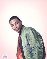 JERROD CARMICHAEL Signed Autograph 8x10 Photo The Carmichael Show Comedian ACOA