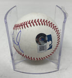 Huey Lewis Signed Autograph MLB Baseball Autograph Back To The Future BAS COA