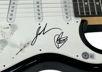 John Rzeznik Robby Takac GOO GOO DOLLS Signed Autograph Electric Guitar BAS COA