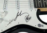 John Rzeznik Robby Takac GOO GOO DOLLS Signed Autograph Electric Guitar BAS COA