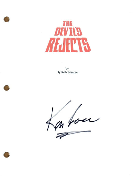 Ken Foree Signed Autograph THE DEVIL'S REJECTS Movie Script Full Screenplay COA