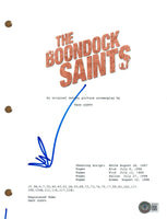 Norman Reedus Signed Autograph The Boondock Saints Full Movie Script Beckett COA