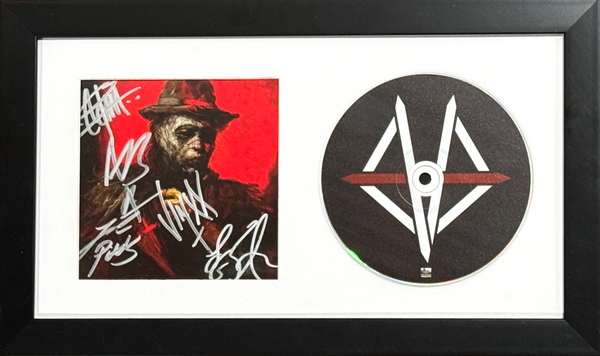 BLACK VEIL BRIDES Signed The Phantom Tomorrow Framed CD Display Autograph COA